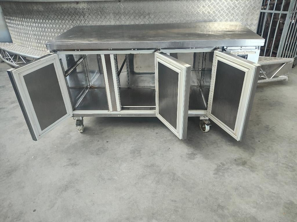 Koelwerkbank, koel / vies kast, oven, biervatenkast enz., Witgoed en Apparatuur, Koelkasten en IJskasten, Ophalen, 200 liter of meer