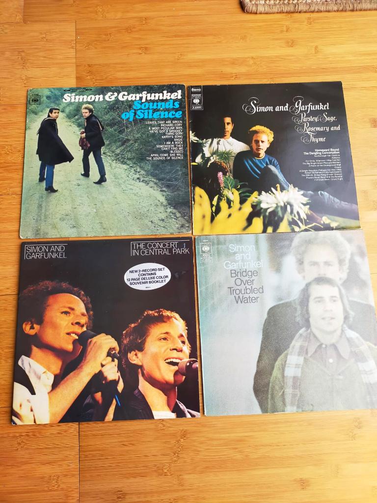 Simon and Garfunkel - 4 lp's, Ophalen of Verzenden, Gebruikt, 12 inch, Poprock
