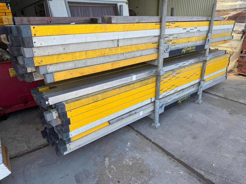 Te koop metselprofielen 360 cm alu met kunststof koppen, Ophalen of Verzenden, Zo goed als nieuw