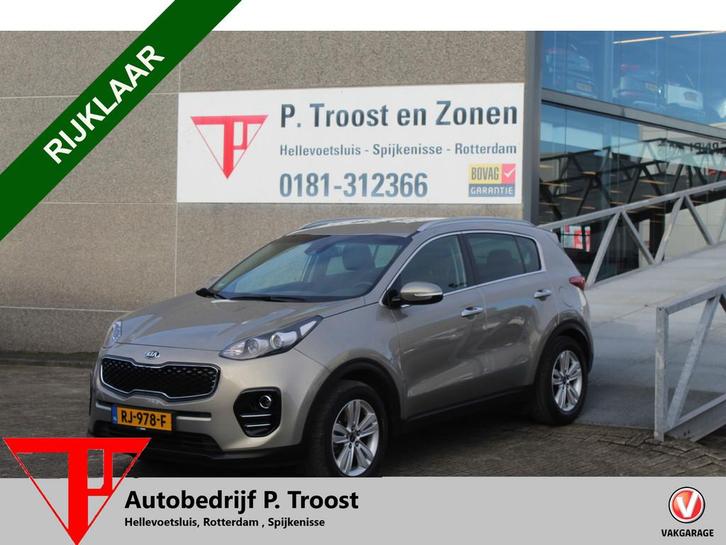 Kia Sportage 1.6 GDI DynamicLine Afn.Trekhaak/Navigatie/Acht, Auto's, Kia, Bedrijf, Te koop, Sportage, ABS, Achteruitrijcamera