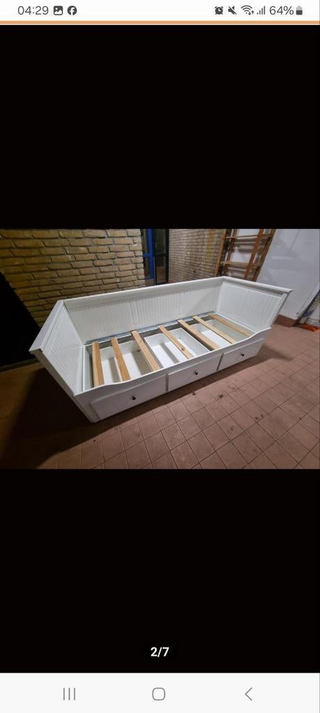 1 persoonsbed, Kinderen en Baby's, Kinderkamer | Bedden, Ophalen of Verzenden, 180 cm of meer, 85 tot 100 cm