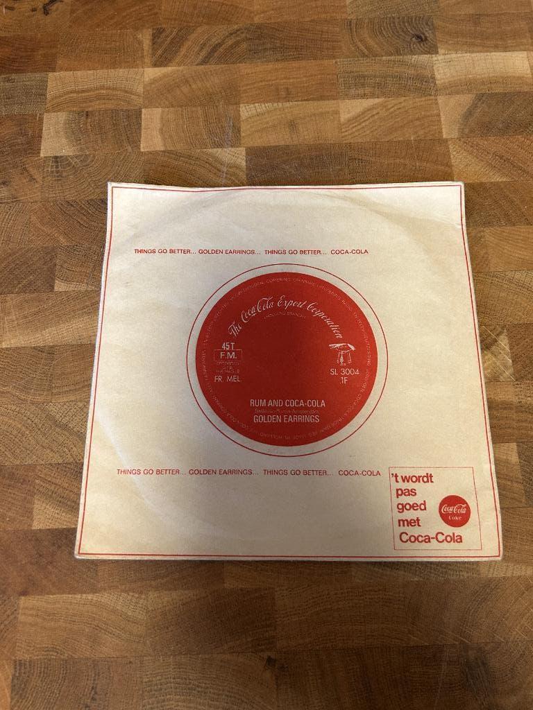 Golden Earrings Rum and Coca-Cola single, Ophalen of Verzenden, Gebruikt, Pop, Single
