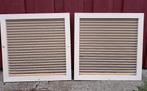 Aluminium muurrooster, 2 stuks, Ophalen, Gebruikt, Ventilator en Afzuiger