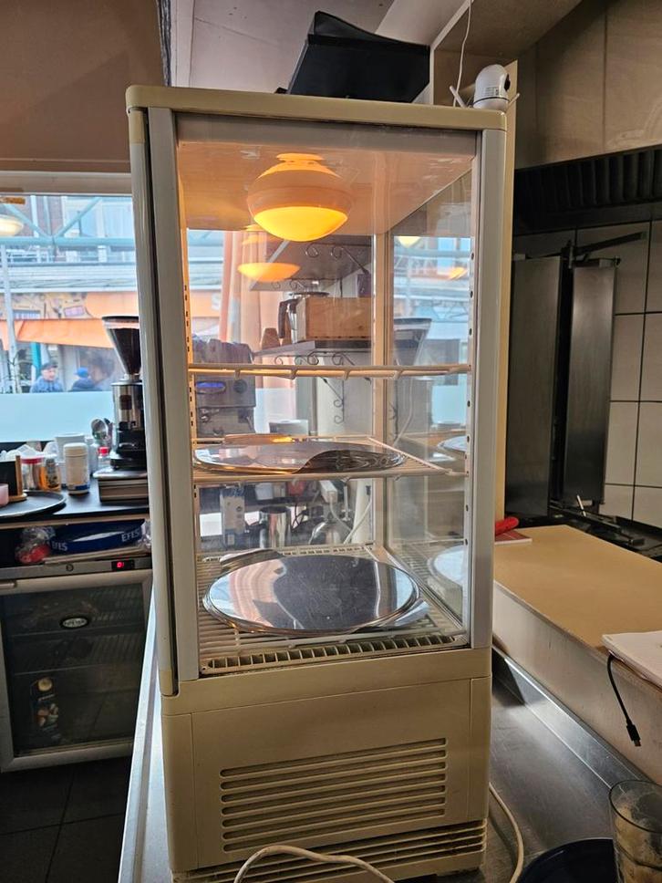 Gebak Vitrine - Goed Werkende Gebakskoeling, Witgoed en Apparatuur, Koelkasten en IJskasten, Gebruikt, Ophalen of Verzenden