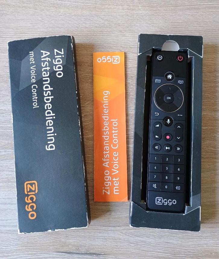 Ziggo voice control afstandsbediening, Audio, Tv en Foto, Afstandsbedieningen, Gebruikt, Origineel, Tv, Ophalen of Verzenden