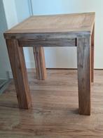 Massief Grenen bijzettafel., Huis en Inrichting, Tafels | Bijzettafels, Ophalen, Zo goed als nieuw, 45 tot 60 cm