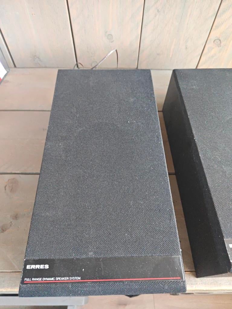 Erres speakers, Ophalen of Verzenden, Minder dan 60 watt, Front, Rear of Stereo speakers, Overige merken