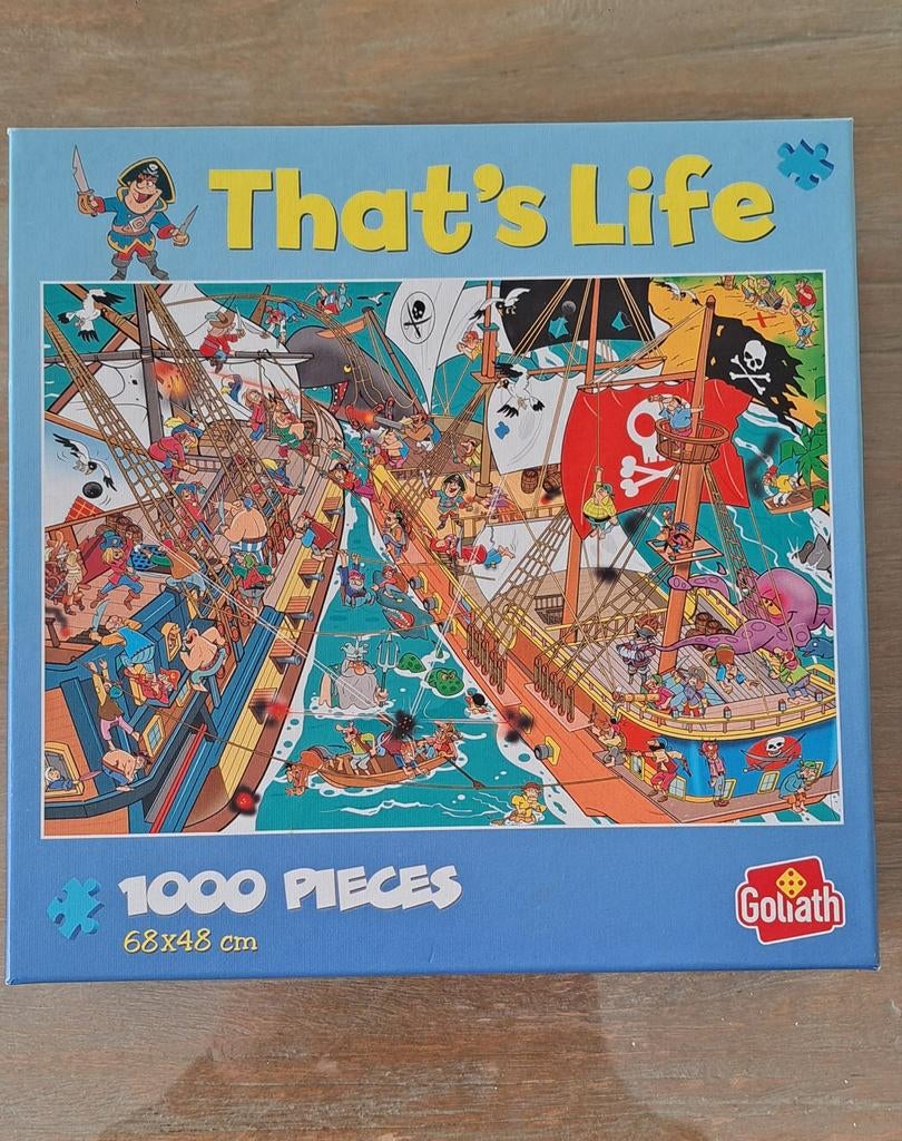 thats life puzzel 1000 stuks kopen of ruilen, Hobby en Vrije tijd, Ophalen, 500 t/m 1500 stukjes, Zo goed als nieuw