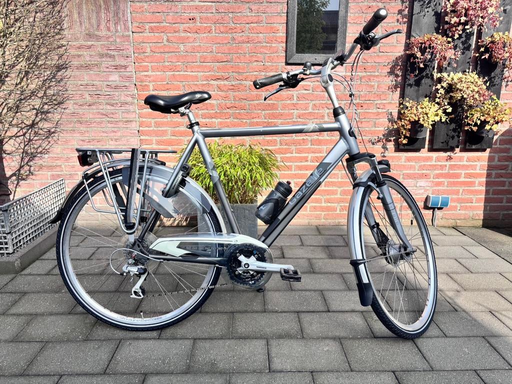 Gazelle Medeo | 61 cm, Fietsen en Brommers, Fietsen | Heren | Herenfietsen, Ophalen, Gebruikt, Versnellingen, 57 tot 61 cm