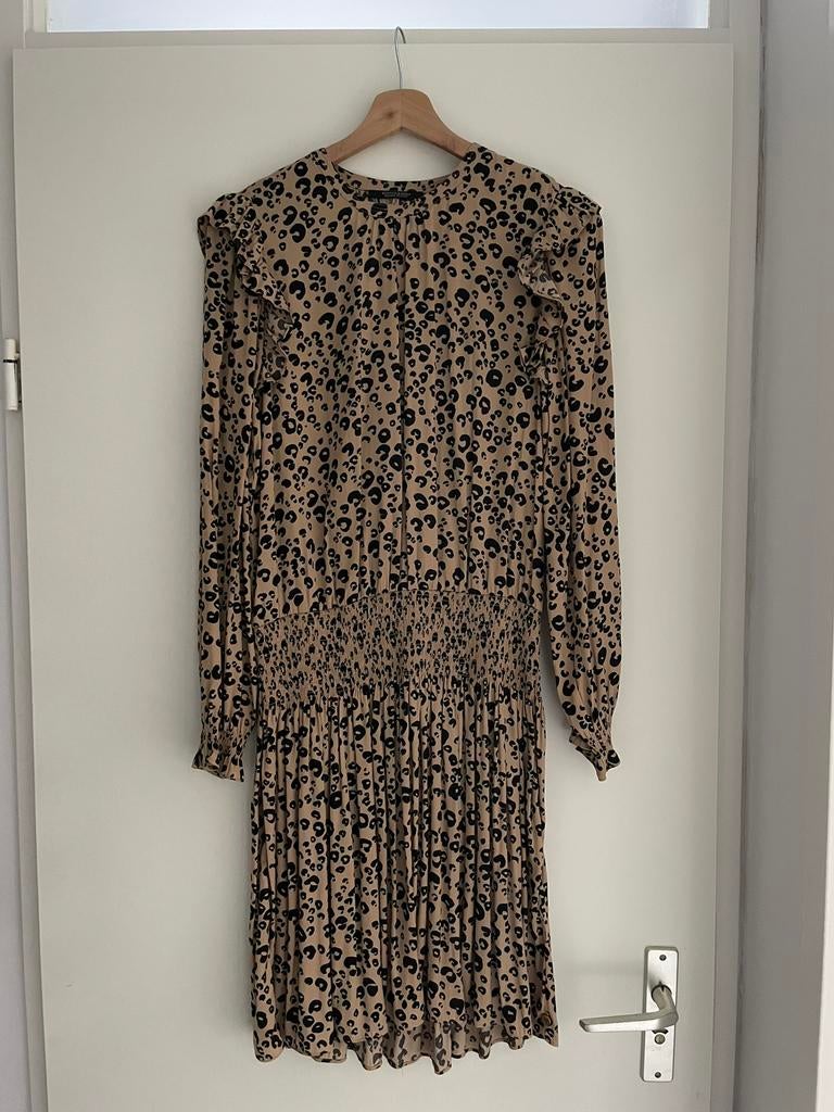 Jurkje Scotch & Soda maat s, Ophalen, Beige, Zo goed als nieuw, Maat 36 (S)