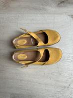 Clarks Zomerschoenen Maat 39 - Amper Gedragen!, Ophalen of Verzenden, Zo goed als nieuw, Geel, Ballerina's