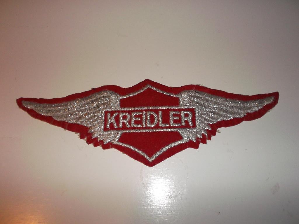 Oud Kreidler Opnaai embleem jaren 70, Ophalen of Verzenden, Gebruikt, Overige typen, Overige merken