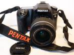 Pentax K100D, Pentax SMC -DAL 3.5/18-55mm, SD, Audio, Tv en Foto, Fotocamera's Digitaal, Spiegelreflex, 6 Megapixel, Ophalen of Verzenden