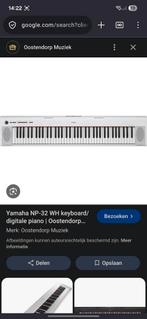 Yamaha NP-32 WH keyboard, Muziek en Instrumenten, Keyboards, Ophalen, Zo goed als nieuw, 76 toetsen, Yamaha