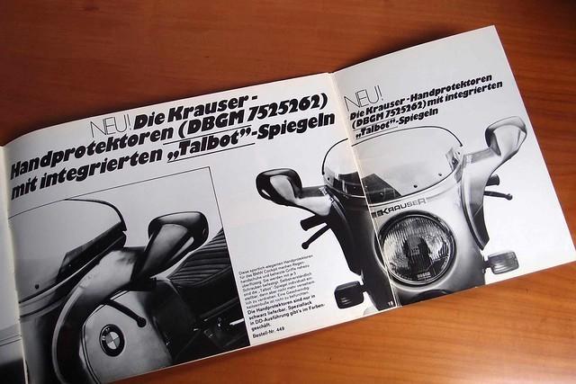 BMW R80 R90 R90S R100 Krauser kuip / Berlin Talbot spiegels, Motoren, Onderdelen | BMW, Gebruikt, Ophalen