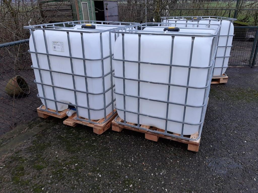 IBC 1000 liter vaten container, Ophalen of Verzenden