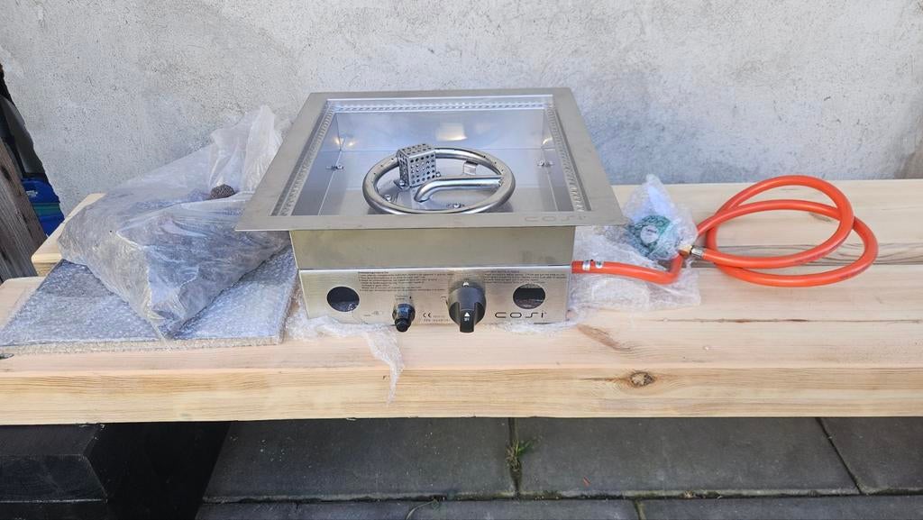 Cosi Fire Cosiburner inbouwbrander 40x40 cm, Ophalen of Verzenden, Nieuw