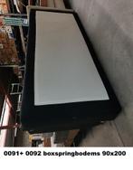 Keuze uit gebruikte (en nieuwe) boxspringbedden., Ophalen, Gebruikt, 90 cm, Eenpersoons