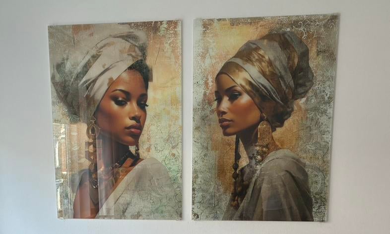 Hotel chique Glas schilderijen, Huizen en Kamers, Kamers te huur