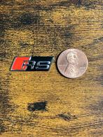 3x - Audi RS stuur logo 3D badge embleem sticker set nieuw, Ophalen of Verzenden, H, H, H