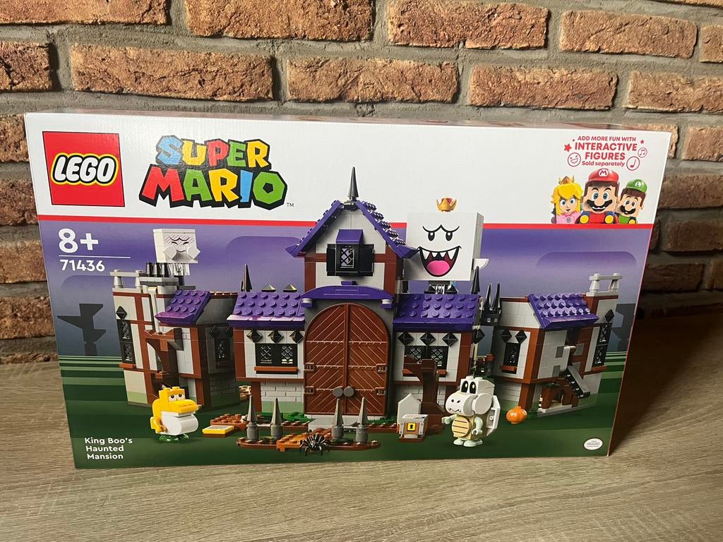 Lego 71436 King Boo's Haunted Mansion Super Mario, Kinderen en Baby's, Ophalen of Verzenden, Nieuw, Complete set, Lego