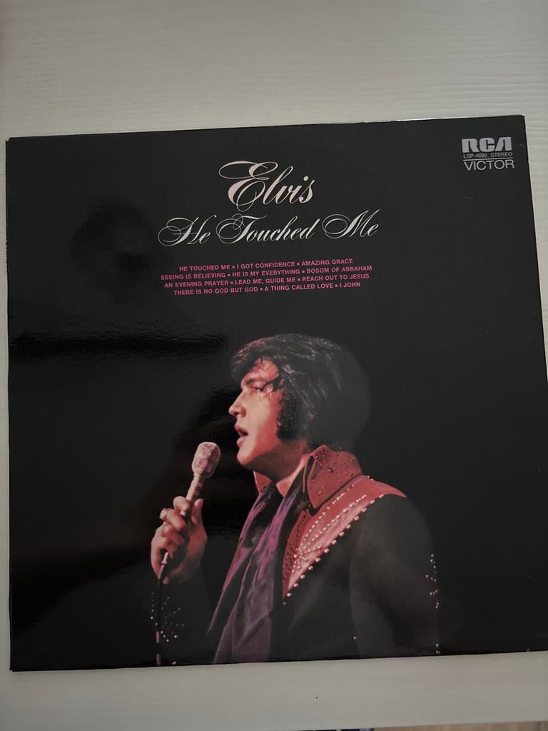 LP Elvis Presley - He Touched Me (Gospel Album), Verzamelen, Ophalen of Verzenden, Zo goed als nieuw, Cd of Plaat