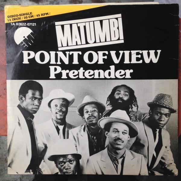 12" Maxi Single Reggae (1979) MATUMBI - Point of View., Cd's en Dvd's, Vinyl | Pop, Gebruikt, 1960 tot 1980, 12 inch, Ophalen of Verzenden
