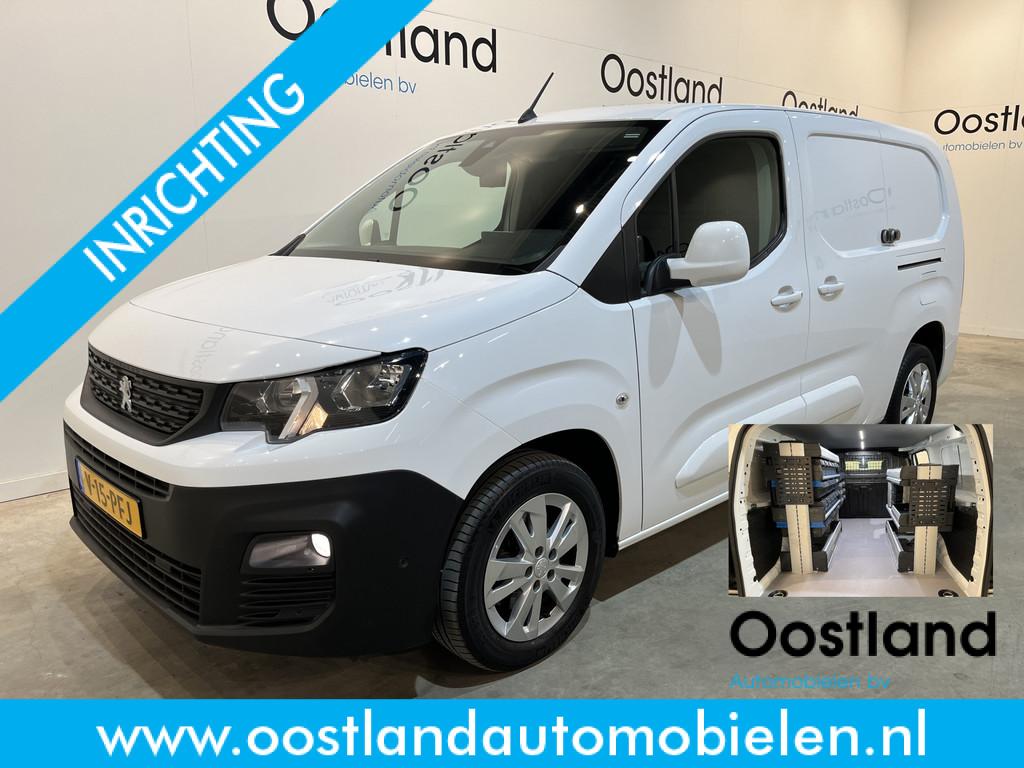Peugeot Partner 1.5 BlueHDI 130 PK L2 Automaat Servicebus /, Stof, Gebruikt, 4 cilinders, Met garantie (alle)