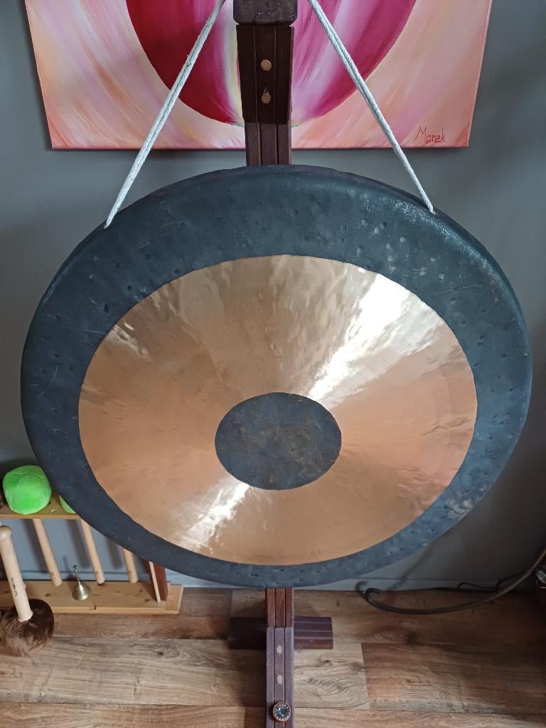 Chau gong superieure kwaliteit  80 cm, Ophalen, Zo goed als nieuw, Melodische percussie