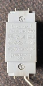 Deurbel trafo 8V, Ophalen, Zo goed als nieuw