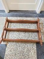 Massief  eikenhouten oud ( borden)wandrek / schap, Ophalen, Gebruikt