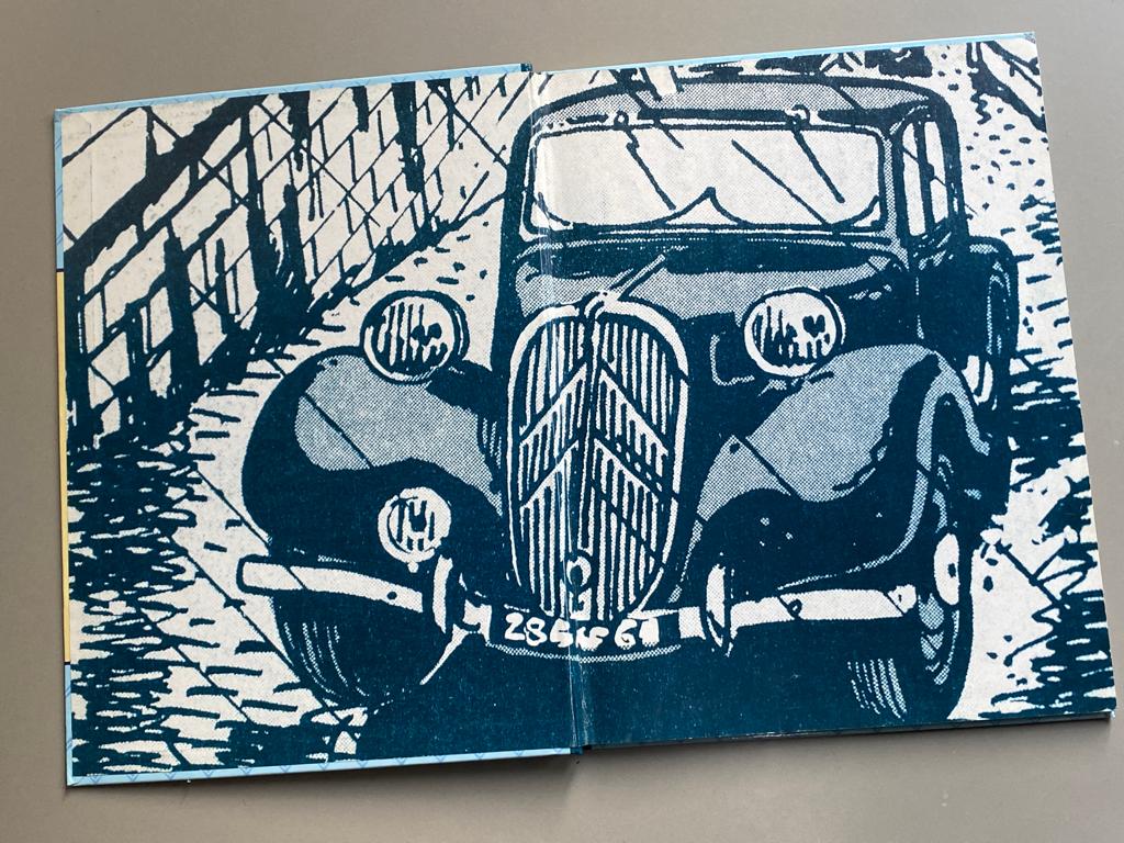 De fraaie lijn Citroën in de strip -1994, Ophalen of Verzenden, Zo goed als nieuw, Citroën