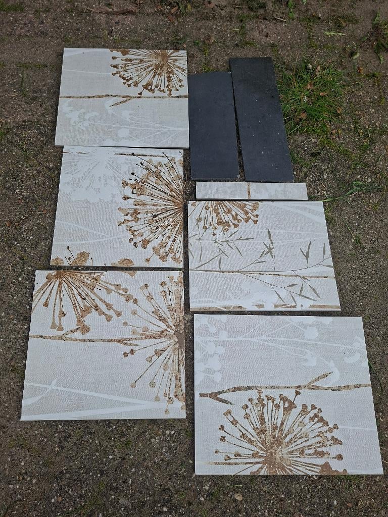 Tegels, Ophalen, Wandtegels, Minder dan 20 cm, 10 m² of meer