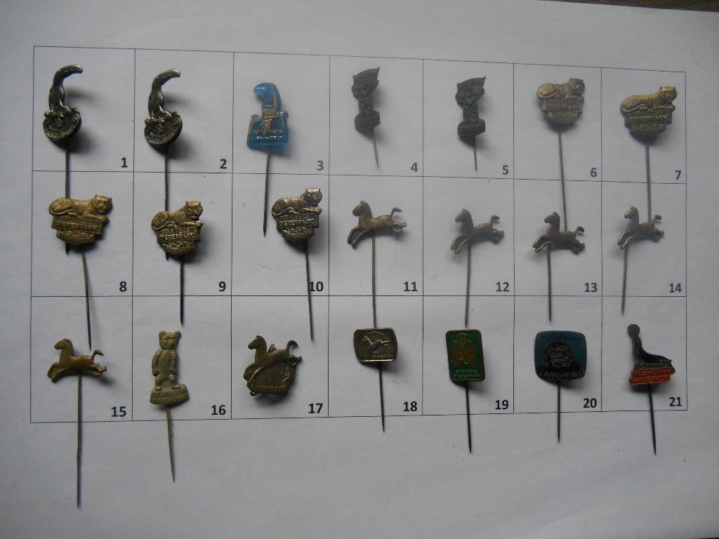 Dierentuin speldjes Dierenpark 1 euro per stuk, Verzamelen, Ophalen of Verzenden, Gebruikt, Overige onderwerpen, Speldje of Pin