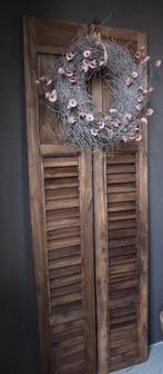 luiken luikenset louvre luiken hout teakhout, Ophalen, Minder dan 80 cm, Overige typen, Minder dan 200 cm