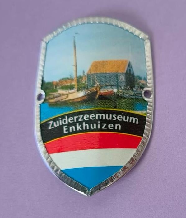 Wandelstok schildje Enkhuizen( Zuiderzeemuseum), Ophalen of Verzenden, Nieuw