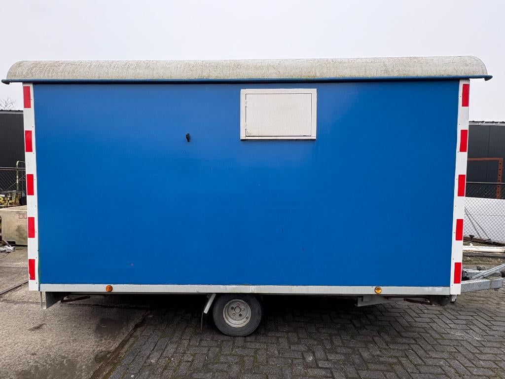Te koop toiletwagen, wc wagen, sanitair wagen snelverkeer, Doe-het-zelf en Verbouw, Ophalen, Gebruikt
