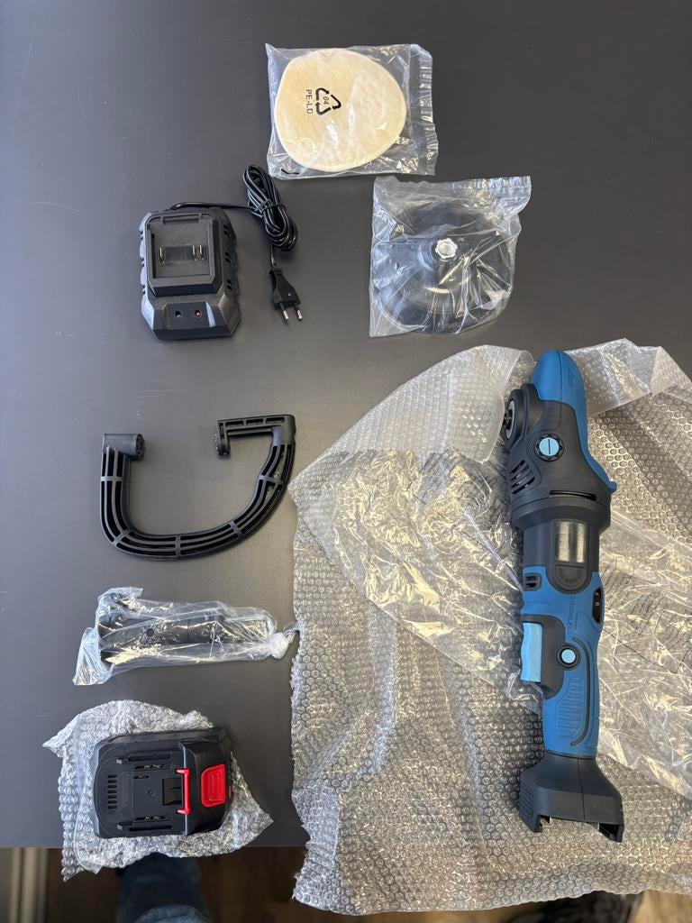 Nieuwe Accu Auto Polijstmachine in doos, Ophalen of Verzenden