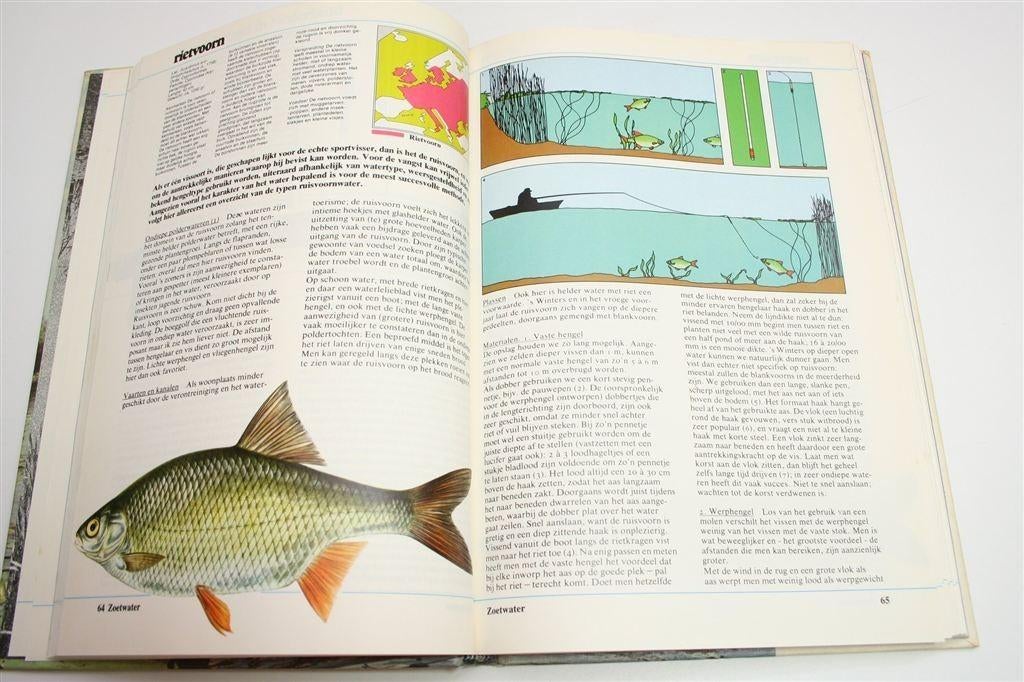Drum Visboek — Herkenning, Techniek, Stekken & Materiaal, Ophalen of Verzenden, Gelezen, Watersport en Hengelsport