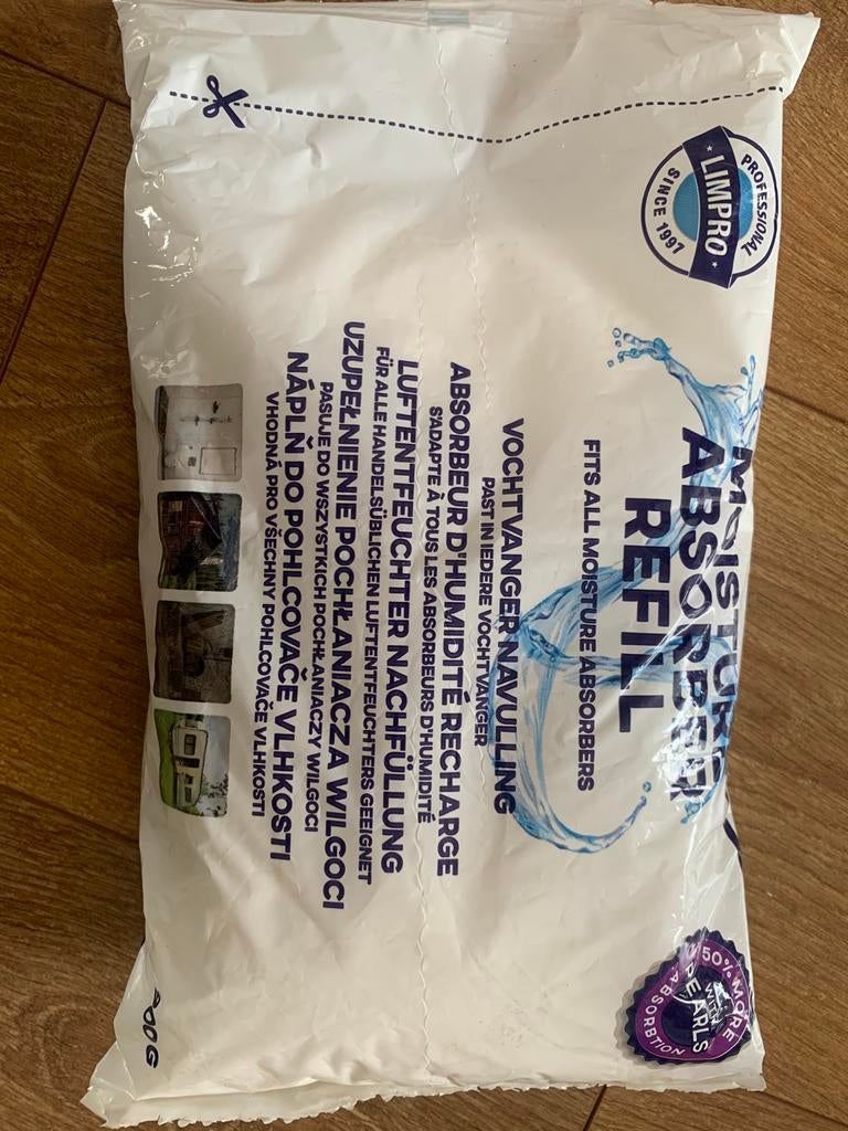 Gratis ophalen: vochtvreter navulling, Witgoed en Apparatuur, Ophalen, Nieuw, Luchtontvochter