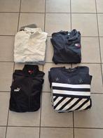 Bundel Merkkleding Heren Maten S t/m XL 21 Stuks, Kleding | Heren, Ophalen of Verzenden, Gedragen, Overige maten