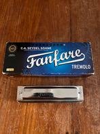 C.A. Seydel Söhne Fanfare Tremolo Mondharmonica, Overige typen, Ophalen of Verzenden, Zo goed als nieuw, Met koffer of doosje