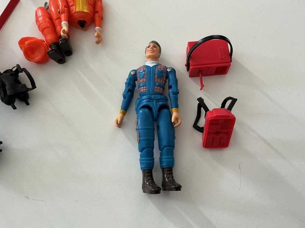 Vintage Hannibal John Smith A-Team Galoob 1983 actiefiguur, Verzenden, Gebruikt