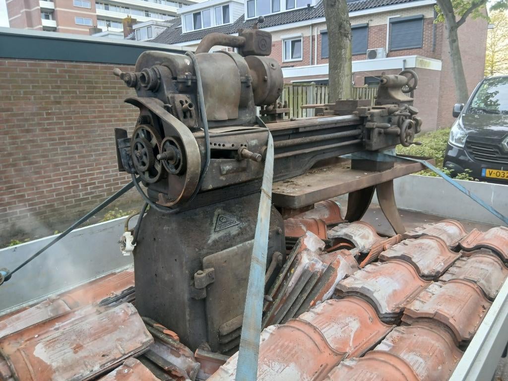 Klassieke Metaaldraaibank - Museumstuk, Ophalen, Gebruikt, Metaaldraaibank, Minder dan 500 mm