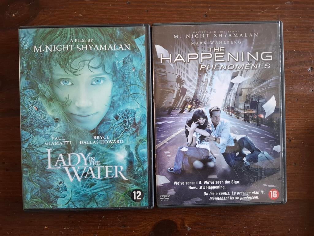 2 films van regisseur Shyamalam, Ophalen of Verzenden, Zo goed als nieuw