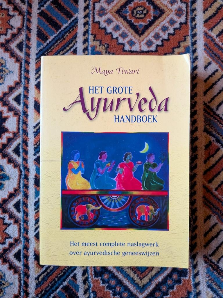 Het grote Ayurveda handboek Maya Tiwari, Ophalen of Verzenden, Spiritualiteit algemeen, Overige typen