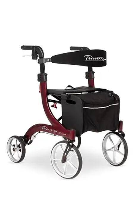 Rollator Medipoint Travixx Deluxe, Diversen, Rollators, Zo goed als nieuw, Lichtgewicht, Opvouwbaar, Ophalen of Verzenden