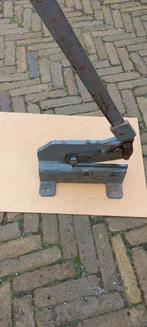 Hefboomplaatschaar voor metalen platen, Ophalen of Verzenden, Gebruikt