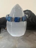 Lapis lazuli zilver intuïtie inzicht wijsheid magie uniek, Blauw, Nieuw, Ophalen of Verzenden, Met edelsteen