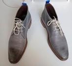 Floris van Bommel ,leren schoenen . Maat 42 .  1x aangehad, Ophalen of Verzenden, Zo goed als nieuw, Bruin